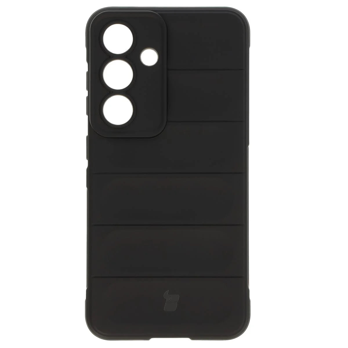 Robuste Handyhülle + gehärtetem Glas für Galaxy S25, Bizon Tur Pack, Schwarz (2/10)