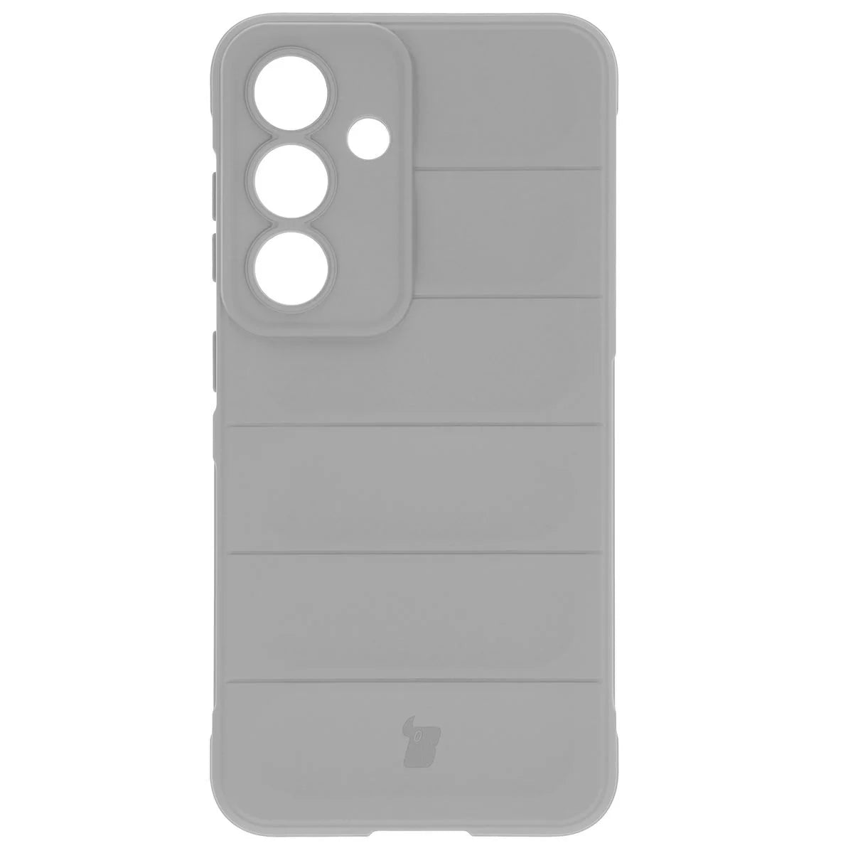Robuste Handyhülle + gehärtetem Glas für Galaxy S25, Bizon Tur Pack, Hellgrau (2/10)