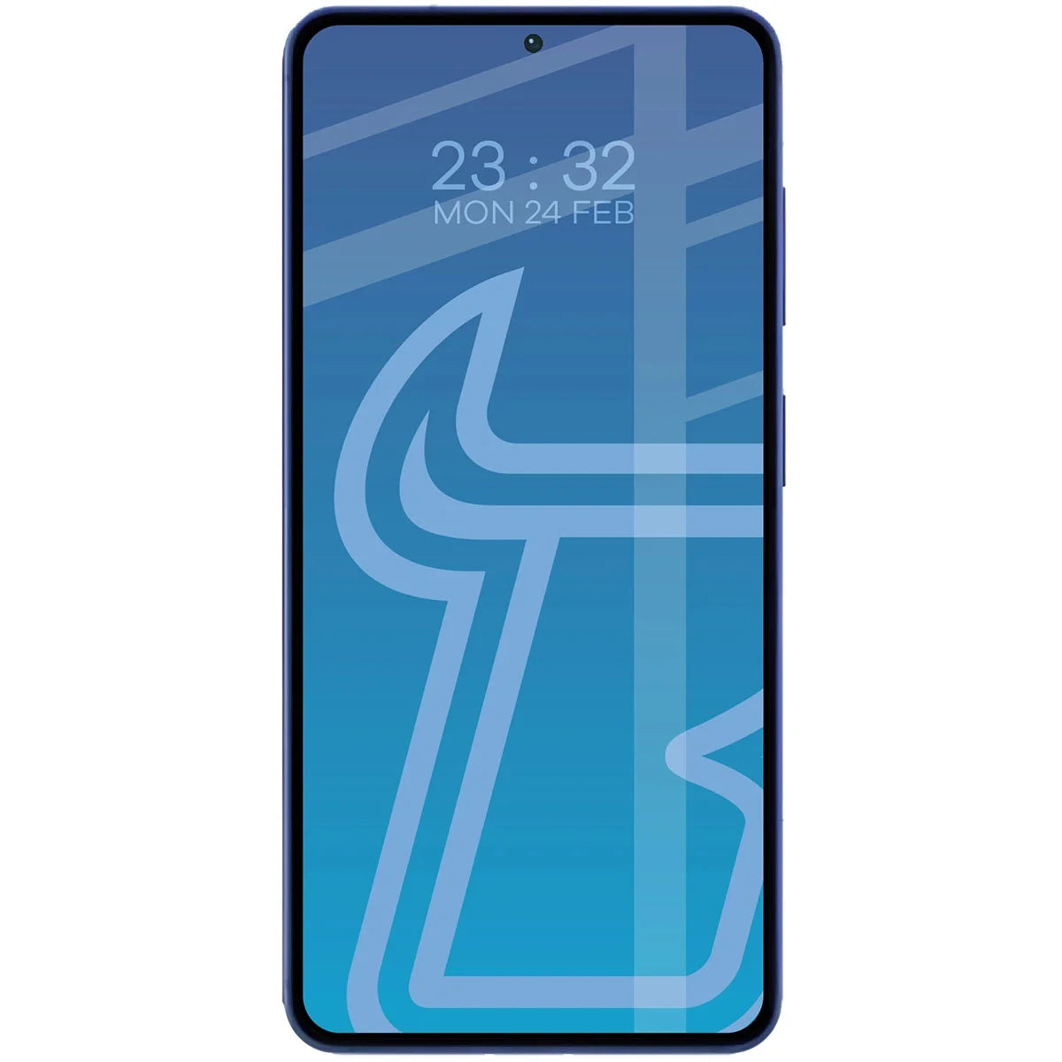 Robuste Handyhülle + gehärtetem Glas für Galaxy S25, Bizon Tur Pack, Rot (9/10)