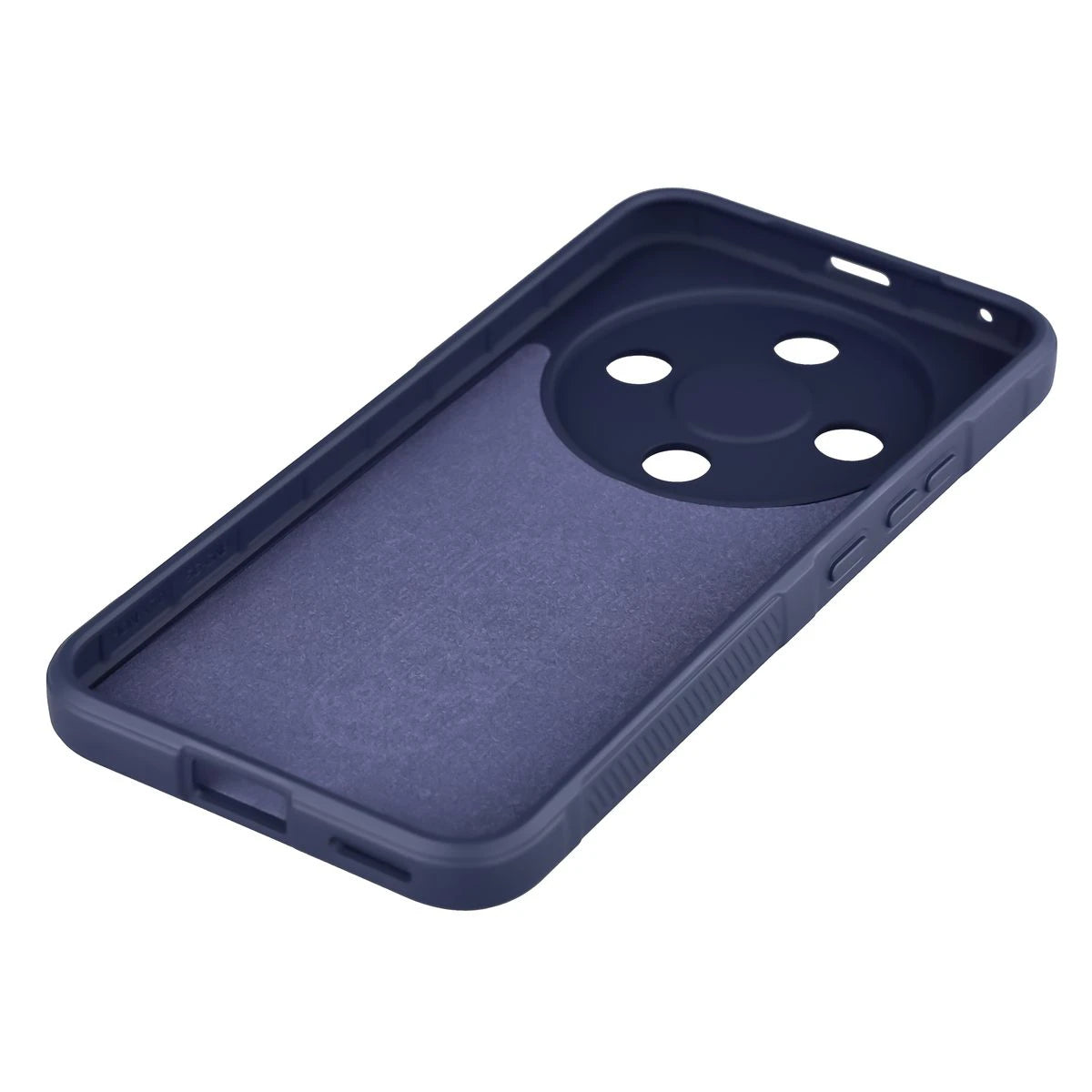 Robuste Handyhülle + gehärtetem Glas für Honor Magic8 Lite, Bizon Tur Pack, Dunkelblau