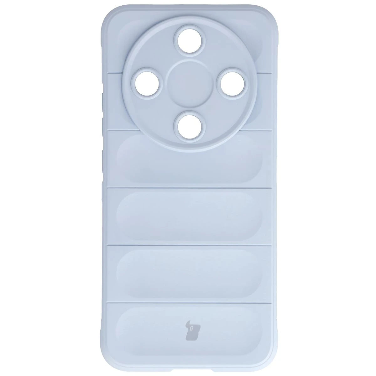 Robuste Handyhülle + gehärtetem Glas für Honor Magic8 Lite, Bizon Tur Pack, Hellblau