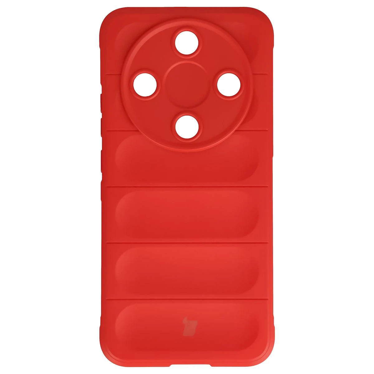 Robuste Handyhülle + gehärtetem Glas für Honor Magic8 Lite, Bizon Tur Pack, Rot