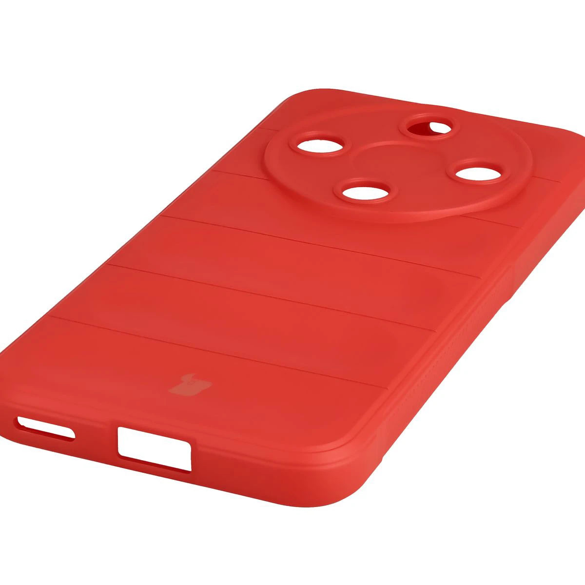 Robuste Handyhülle + gehärtetem Glas für Honor Magic8 Lite, Bizon Tur Pack, Rot