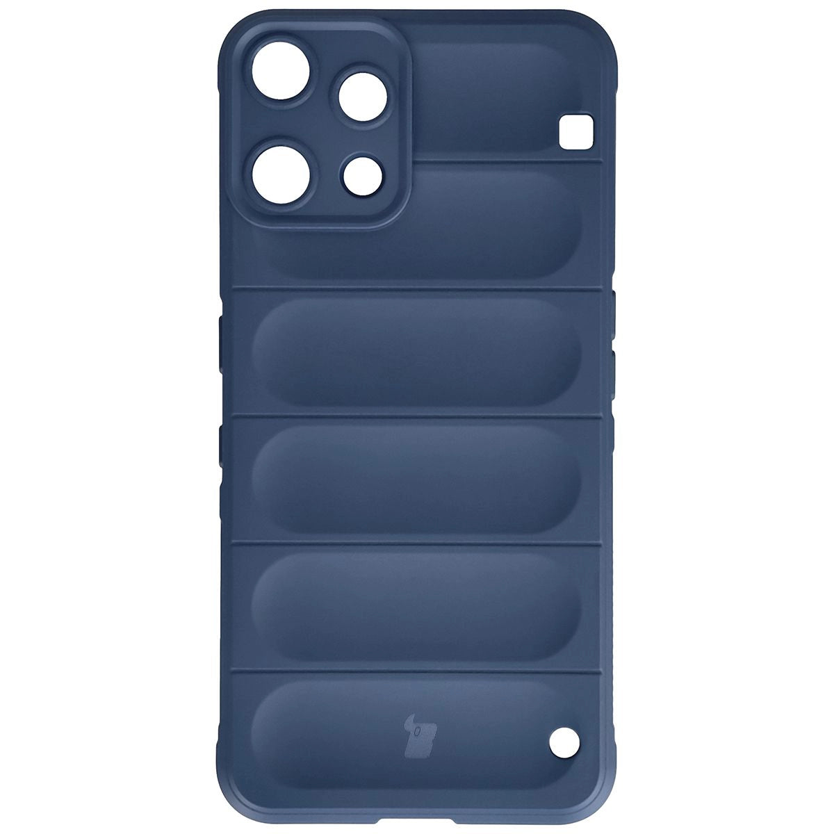 Robuste Handyhülle + gehärtetem Glas für Nothing Phone (3a) Lite, Bizon Tur Pack, Dunkelblau
