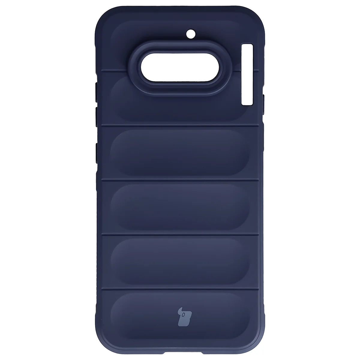Robuste Handyhülle + gehärtetem Glas für Nothing Phone (4a), Bizon Tur Pack, Dunkelblau