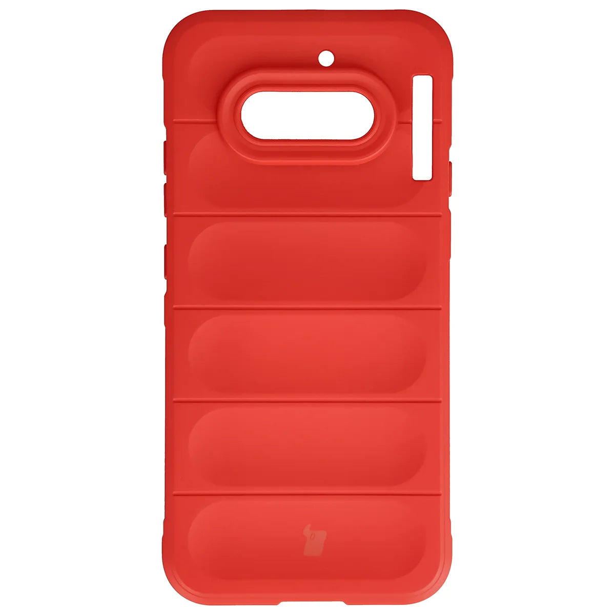 Robuste Handyhülle + gehärtetem Glas für Nothing Phone (4a), Bizon Tur Pack, Rot