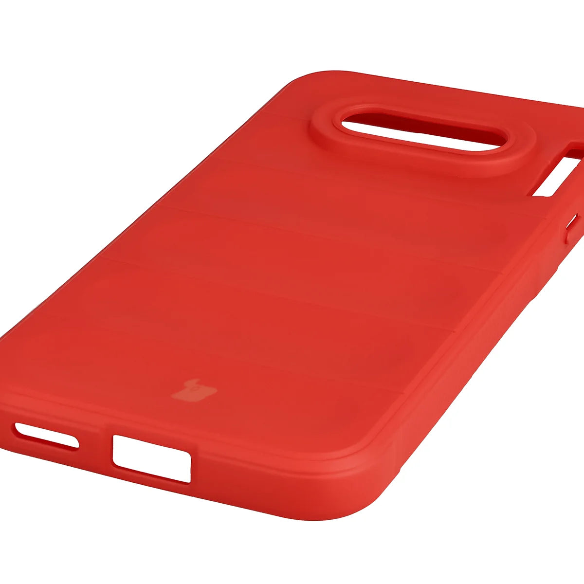 Robuste Handyhülle + gehärtetem Glas für Nothing Phone (4a), Bizon Tur Pack, Rot
