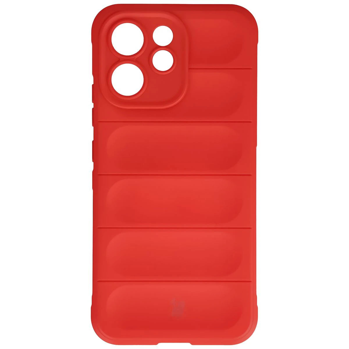 Robuste Handyhülle + gehärtetem Glas für Oppo Reno 15 F / FS, Bizon Tur Pack, Rot
