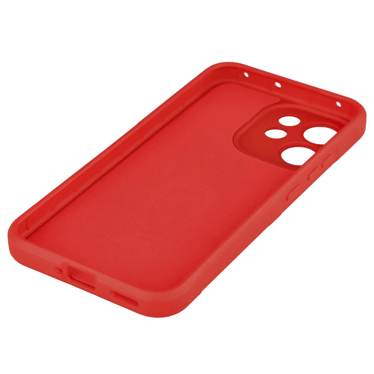 Robuste Handyhülle + gehärtetem Glas für Oppo Reno 15 F / FS, Bizon Tur Pack, Rot