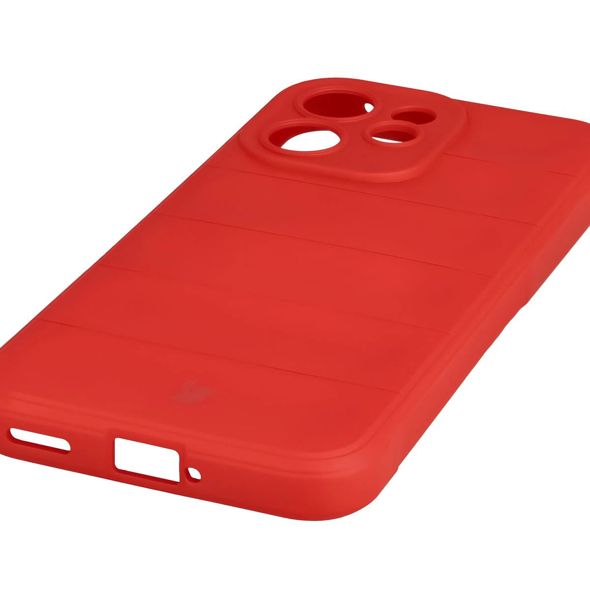 Robuste Handyhülle + gehärtetem Glas für Oppo Reno 15 F / FS, Bizon Tur Pack, Rot