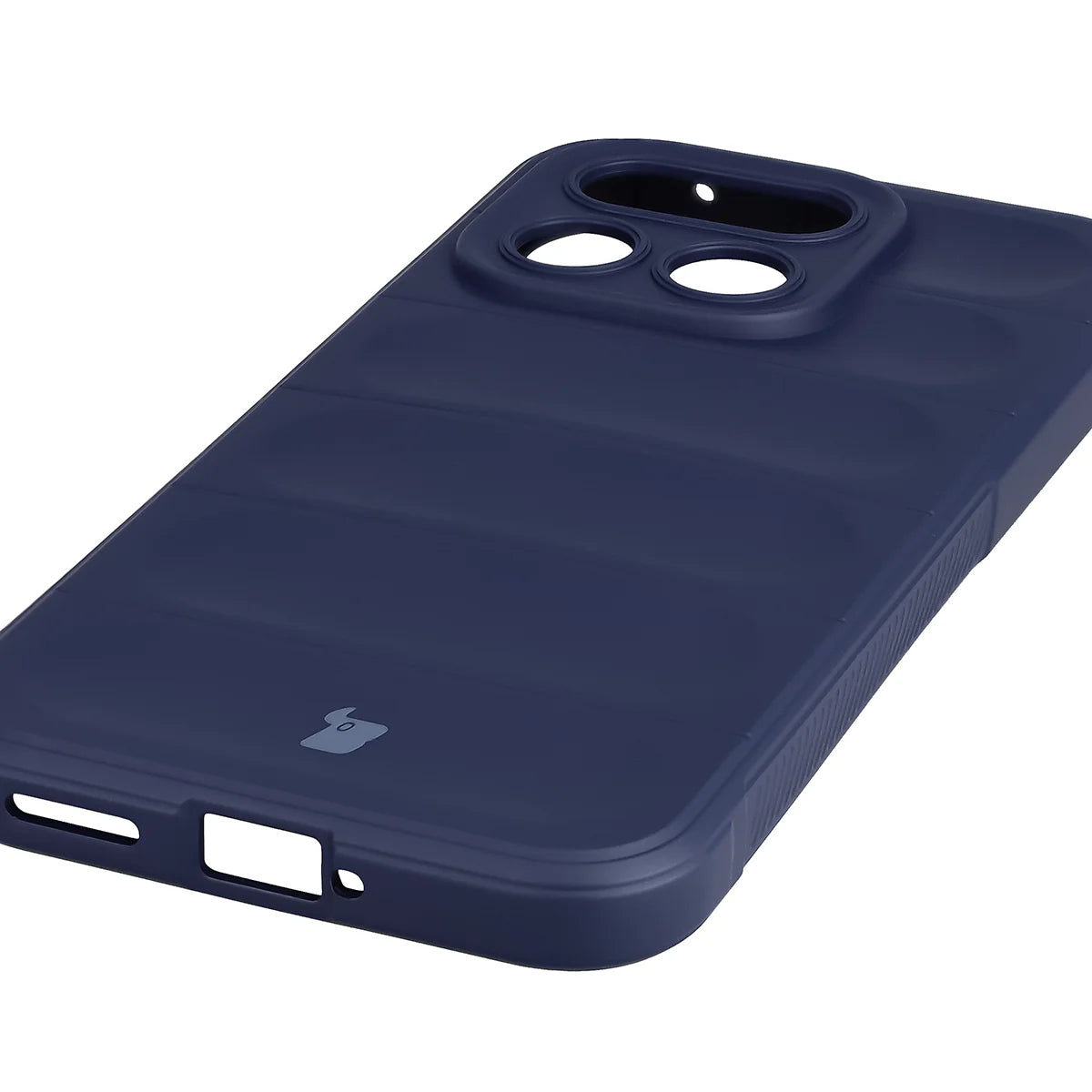 Robuste Handyhülle + gehärtetem Glas für Realme 16 Pro 5G, Bizon Tur Pack, Dunkelblau