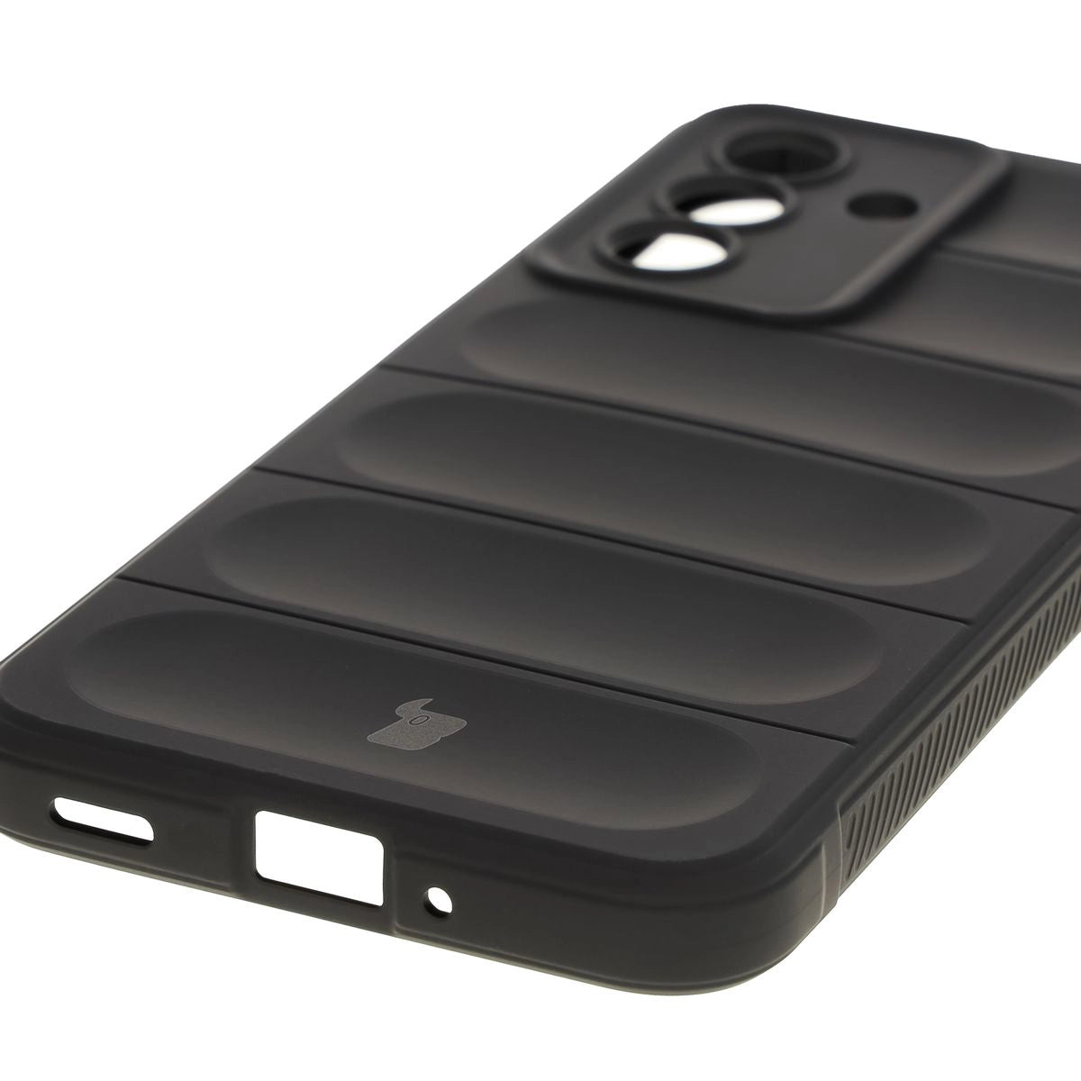 Robuste Handyhülle + gehärtetem Glas für Galaxy A17 5G / A26 5G, Bizon Tur Pack, Schwarz