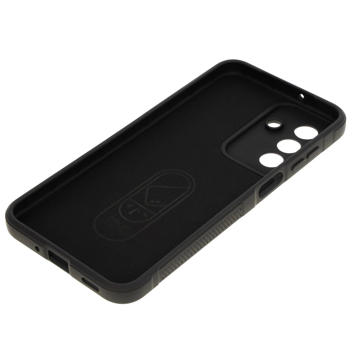 Robuste Handyhülle + gehärtetem Glas für Galaxy A17 5G / A26 5G, Bizon Tur Pack, Schwarz