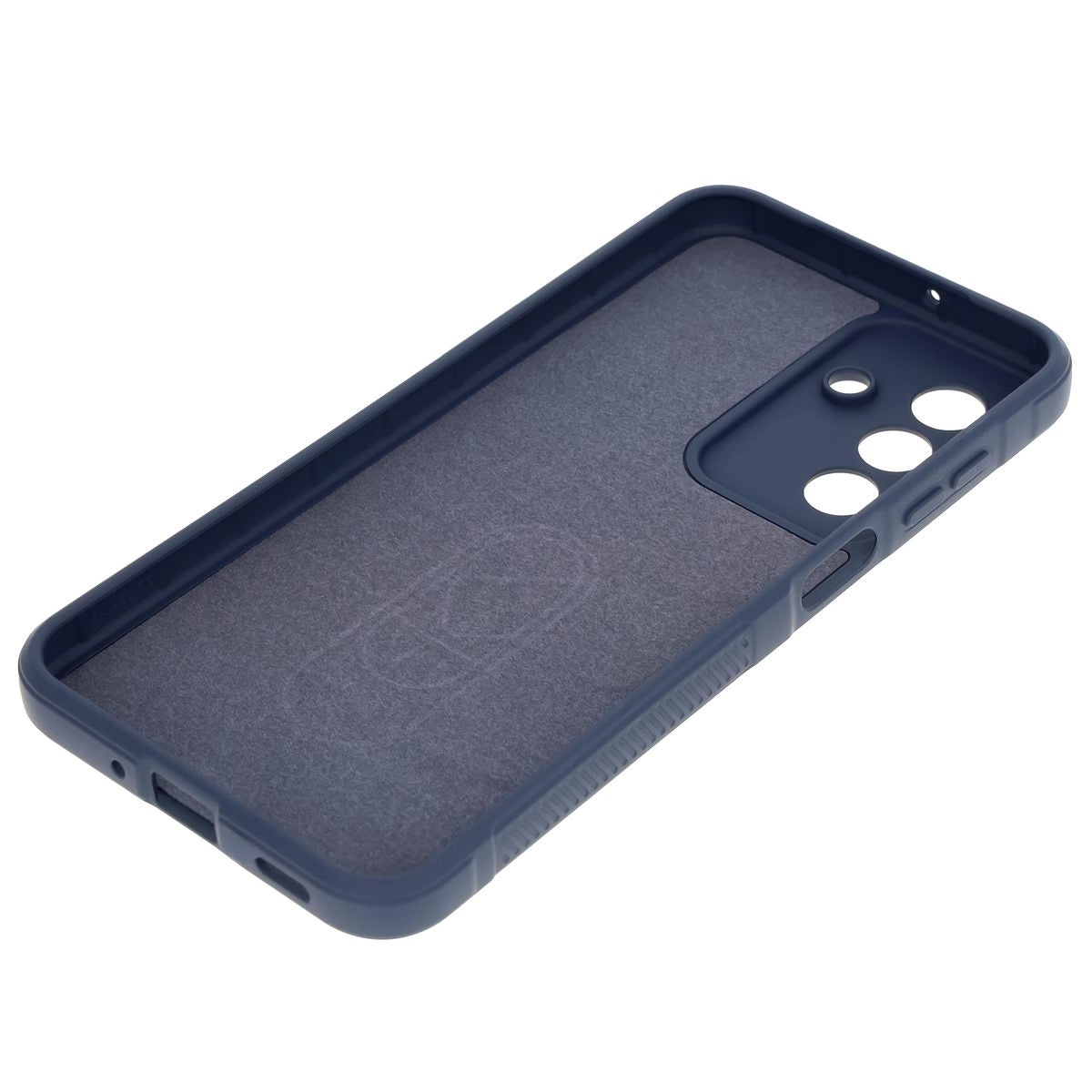 Robuste Handyhülle + gehärtetem Glas für Galaxy A17 5G / A26 5G, Bizon Tur Pack, Dunkelblau