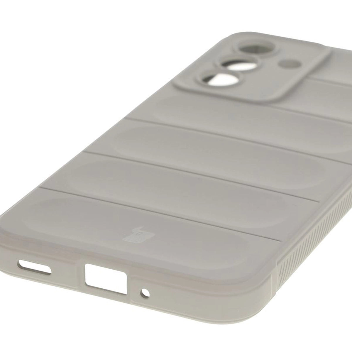 Robuste Handyhülle + gehärtetem Glas für Galaxy A17 5G / A26 5G, Bizon Tur Pack, Hellgrau