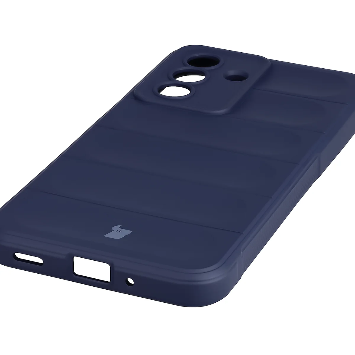 Robuste Handyhülle + gehärtetem Glas für Galaxy A27 5G, Bizon Tur Pack, Dunkelblau