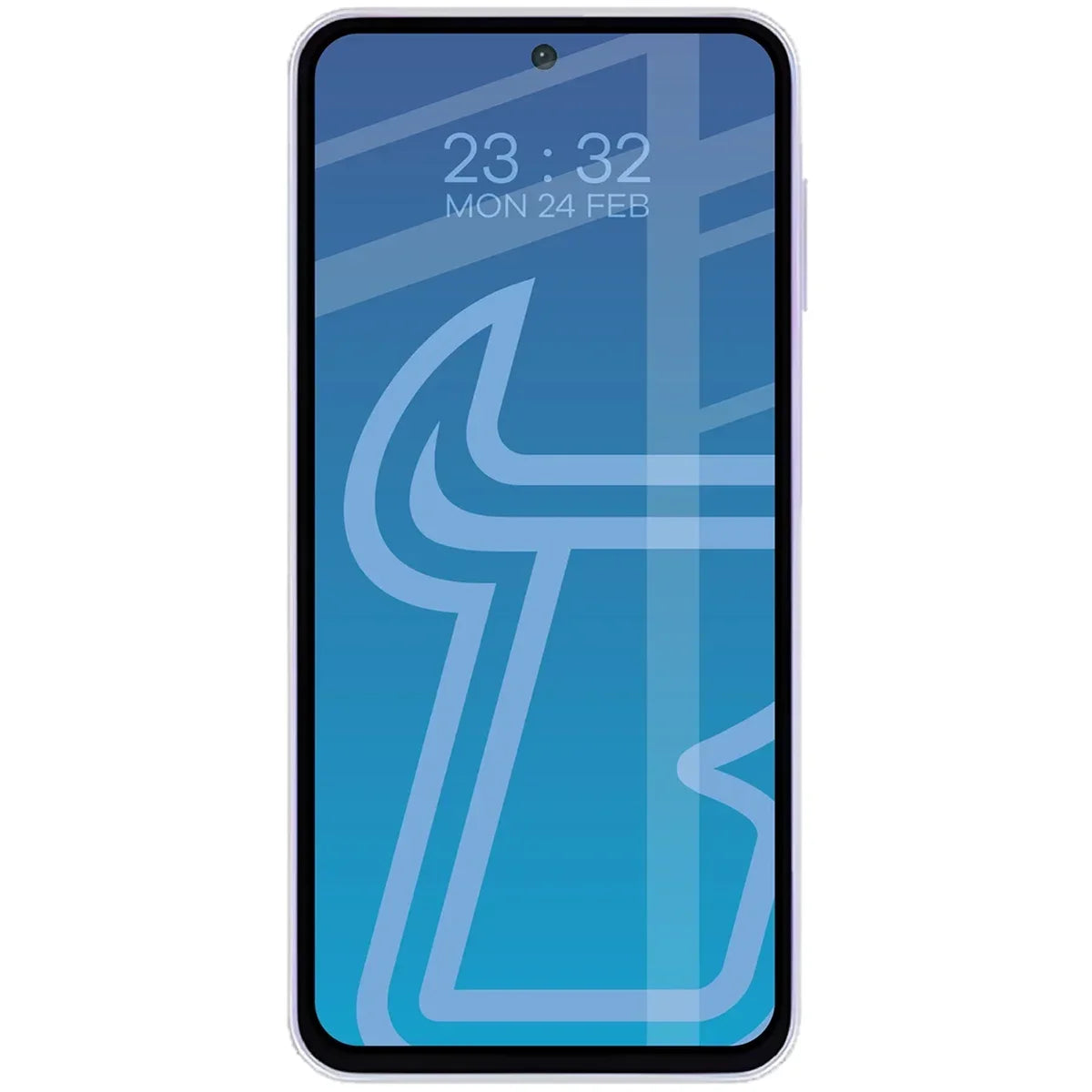 Robuste Handyhülle + gehärtetem Glas für Galaxy A27 5G, Bizon Tur Pack, Dunkelblau