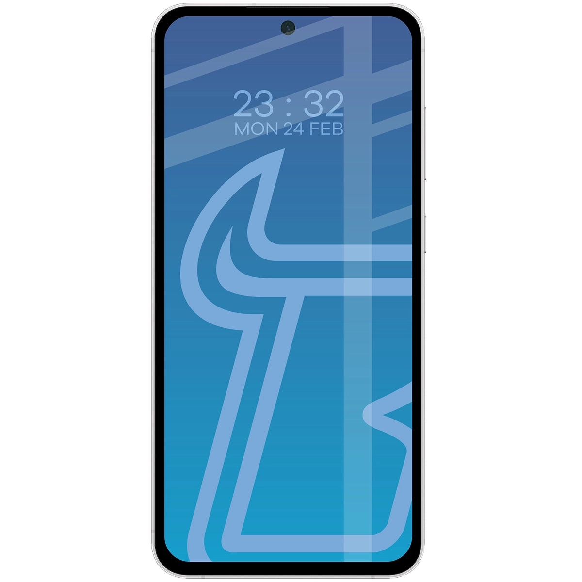 Robuste Handyhülle + gehärtetem Glas für Galaxy A36 5G / A56 5G, Bizon Tur Pack, Hellgrau