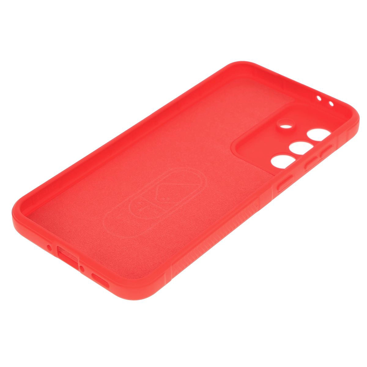 Robuste Handyhülle + gehärtetem Glas für Galaxy A36 5G / Galaxy A56 5G, Bizon Tur Pack, Rot