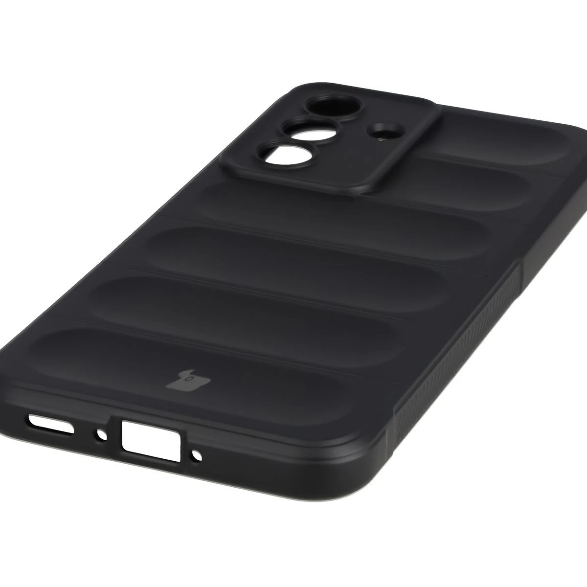 Robuste Handyhülle + gehärtetem Glas für Galaxy A37 5G, Bizon Tur Pack, Schwarz (5/10)