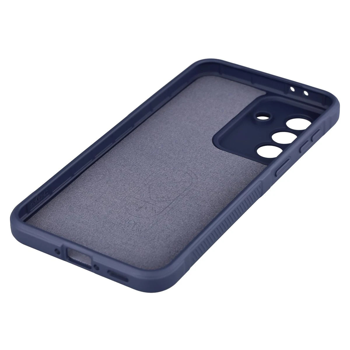 Robuste Handyhülle + gehärtetem Glas für Galaxy A37 5G, Bizon Tur Pack, Dunkelblau (4/10)