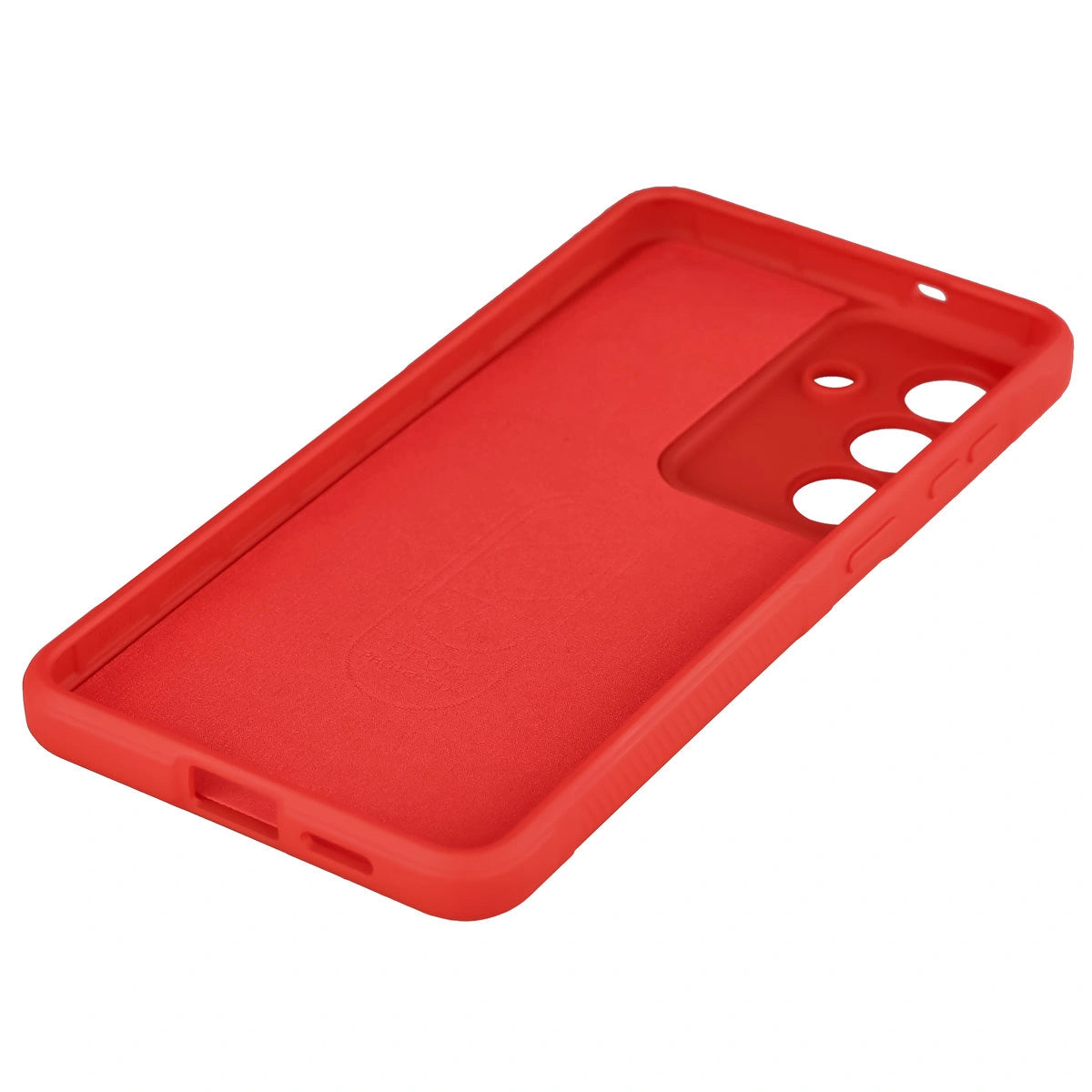 Robuste Handyhülle + gehärtetem Glas für Galaxy S26 Plus, Bizon Tur Pack, Rot