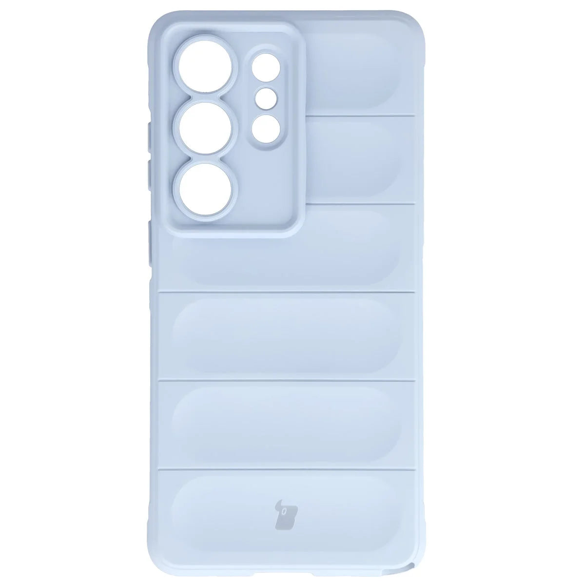 Robuste Handyhülle + gehärtetem Glas für Galaxy S26 Ultra, Bizon Tur Pack, Hellblau