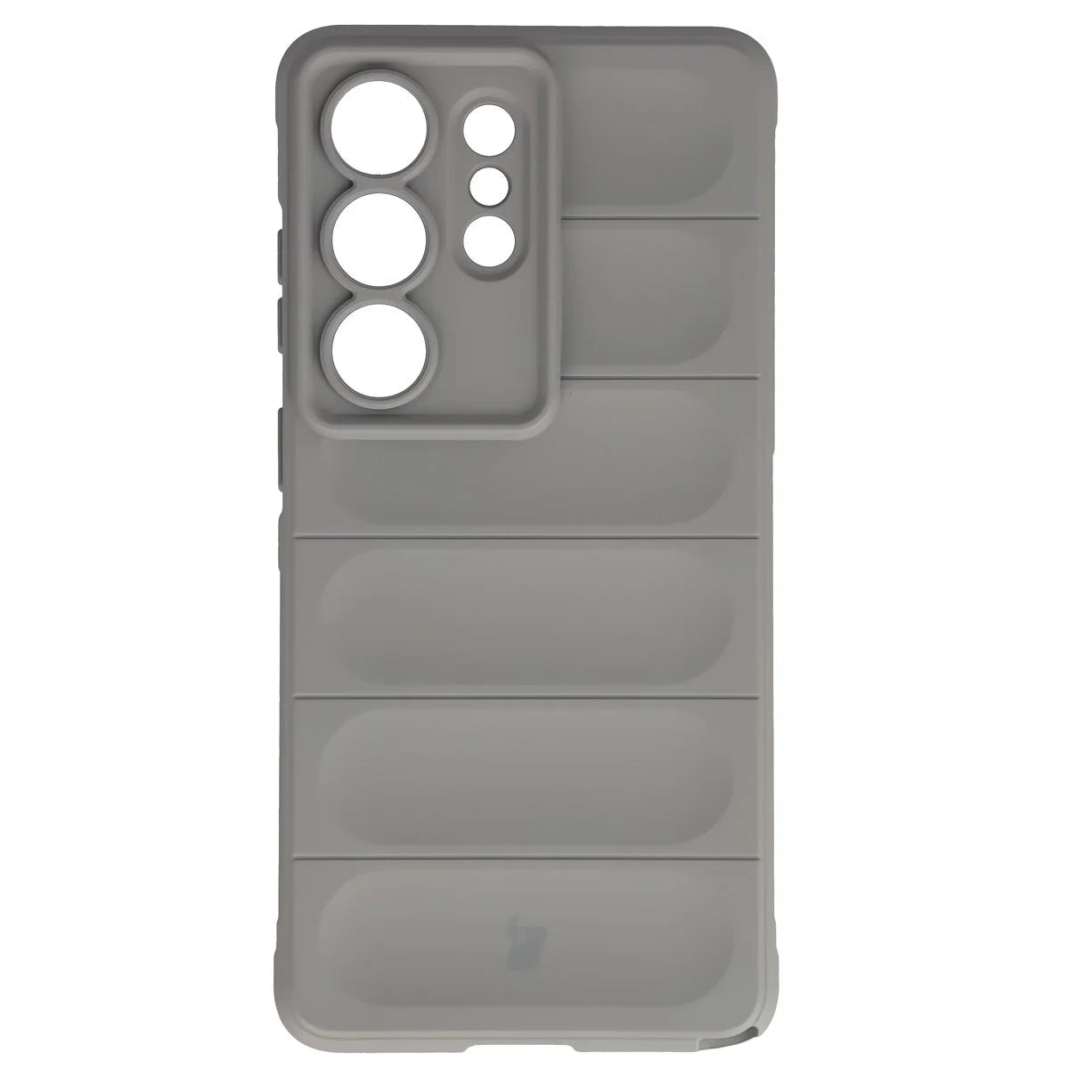 Robuste Handyhülle + gehärtetem Glas für Galaxy S26 Ultra, Bizon Tur Pack, Hellgrau