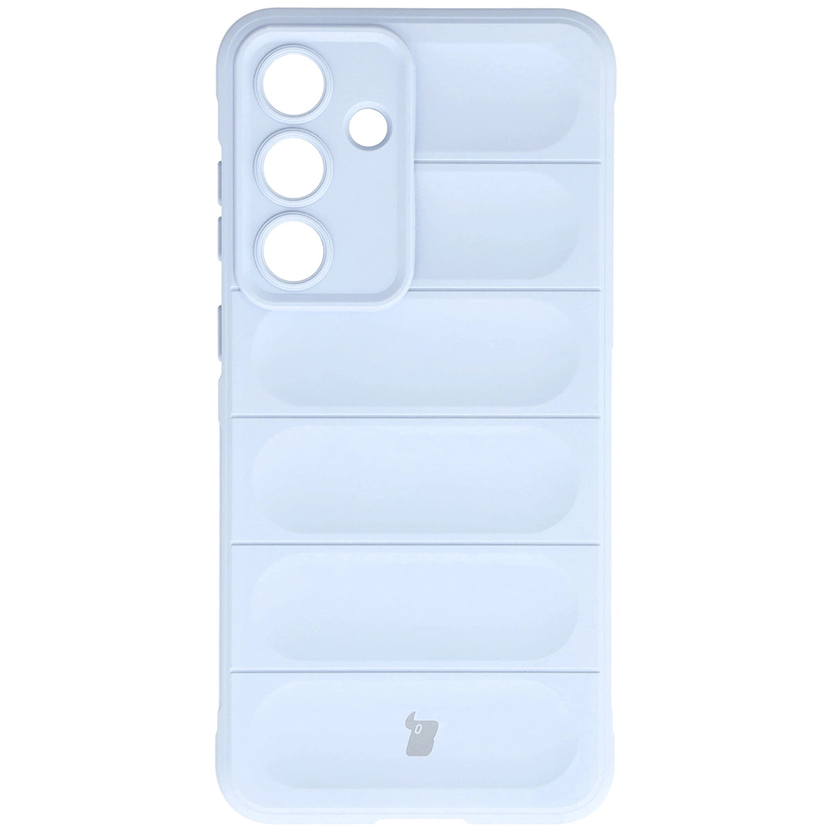 Robuste Handyhülle + gehärtetem Glas für Galaxy S26 FE / S25 FE, Bizon Tur Pack, Hellblau (2/10)