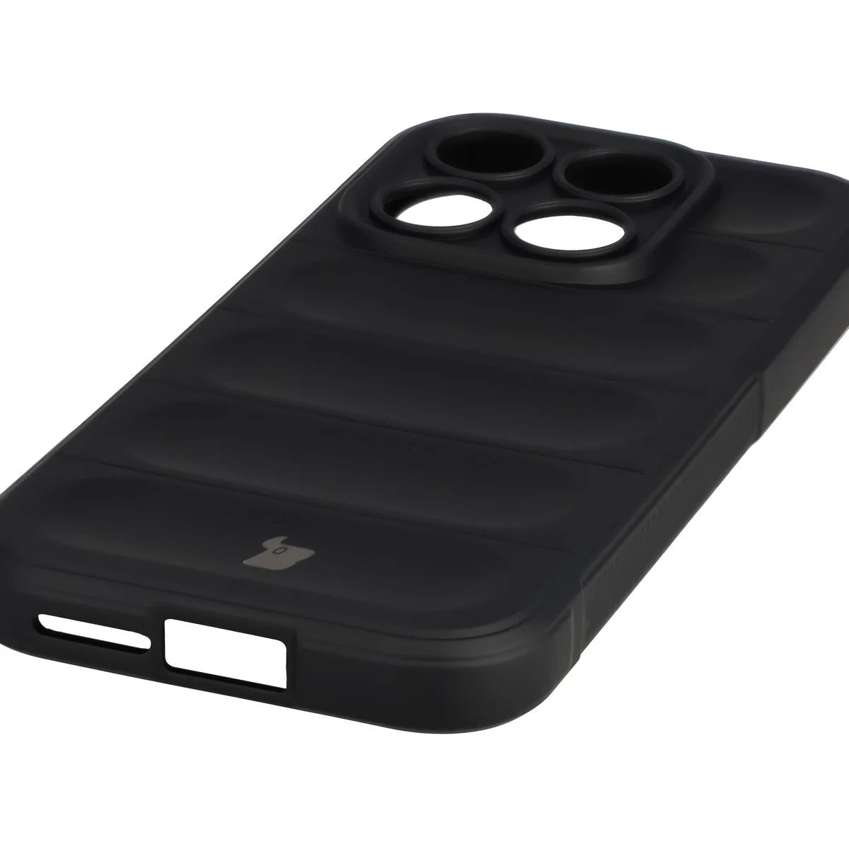 Robuste Handyhülle + gehärtetem Glas für Xiaomi 17, Bizon Tur Pack, Schwarz