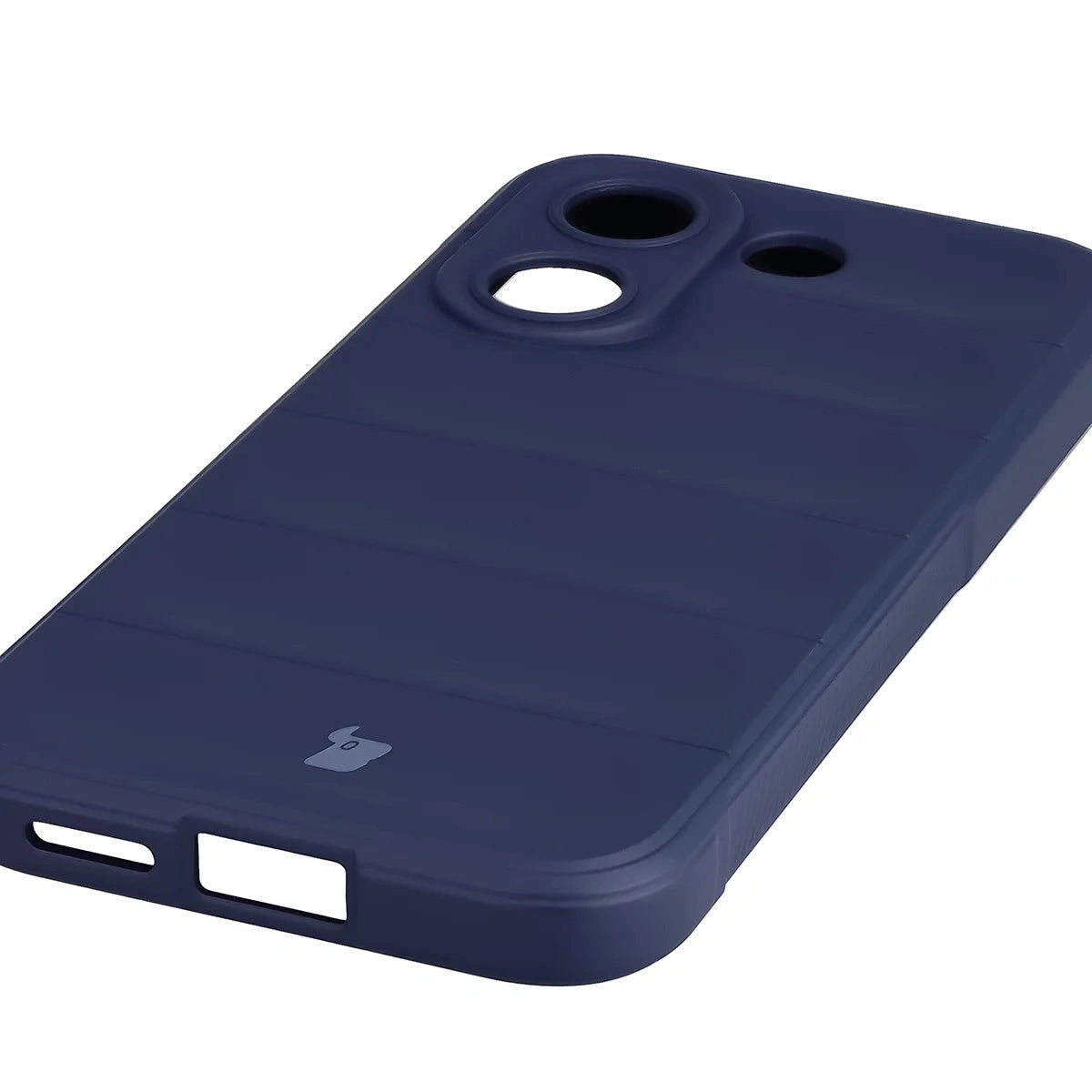 Robuste Handyhülle + gehärtetem Glas für Xiaomi POCO X8 Pro, Bizon Tur Pack, Dunkelblau