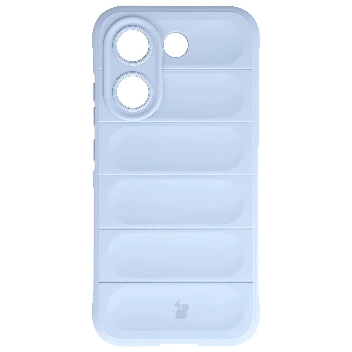 Robuste Handyhülle + gehärtetem Glas für Xiaomi POCO X8 Pro, Bizon Tur Pack, Hellblau