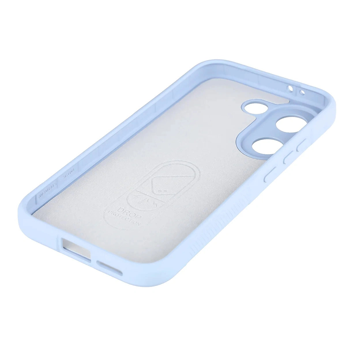 Robuste Handyhülle + gehärtetem Glas für Xiaomi POCO X8 Pro, Bizon Tur Pack, Hellblau