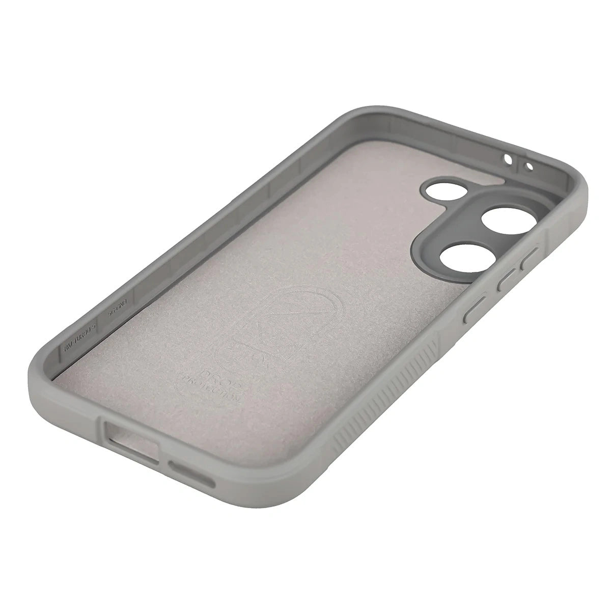Robuste Handyhülle + gehärtetem Glas für Xiaomi POCO X8 Pro, Bizon Tur Pack, Hellgrau