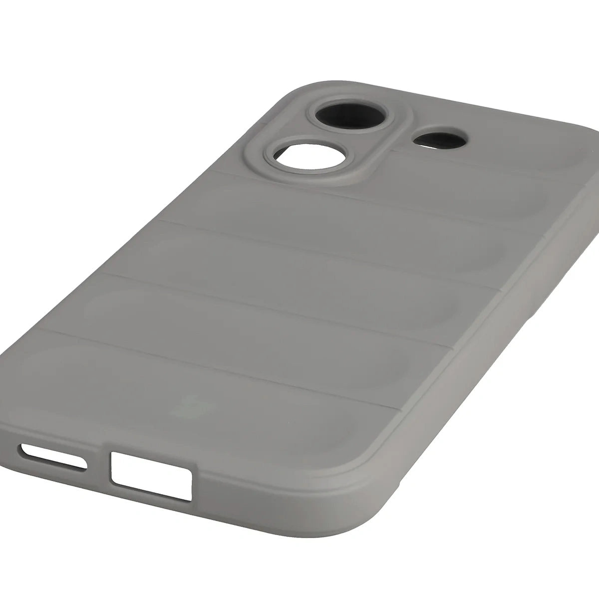 Robuste Handyhülle + gehärtetem Glas für Xiaomi POCO X8 Pro, Bizon Tur Pack, Hellgrau