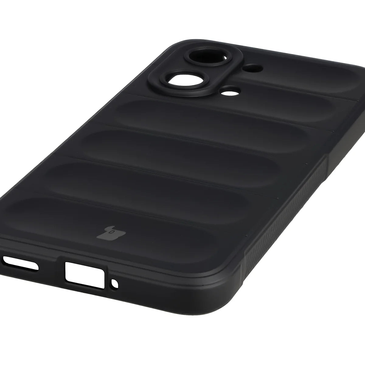 Robuste Handyhülle + gehärtetem Glas für Xiaomi POCO X8 Pro Max, Bizon Tur Pack, Schwarz