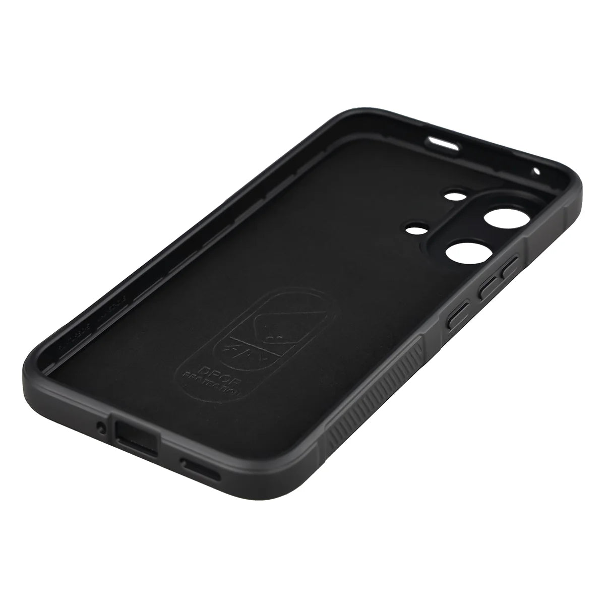 Robuste Handyhülle + gehärtetem Glas für Xiaomi POCO X8 Pro Max, Bizon Tur Pack, Schwarz