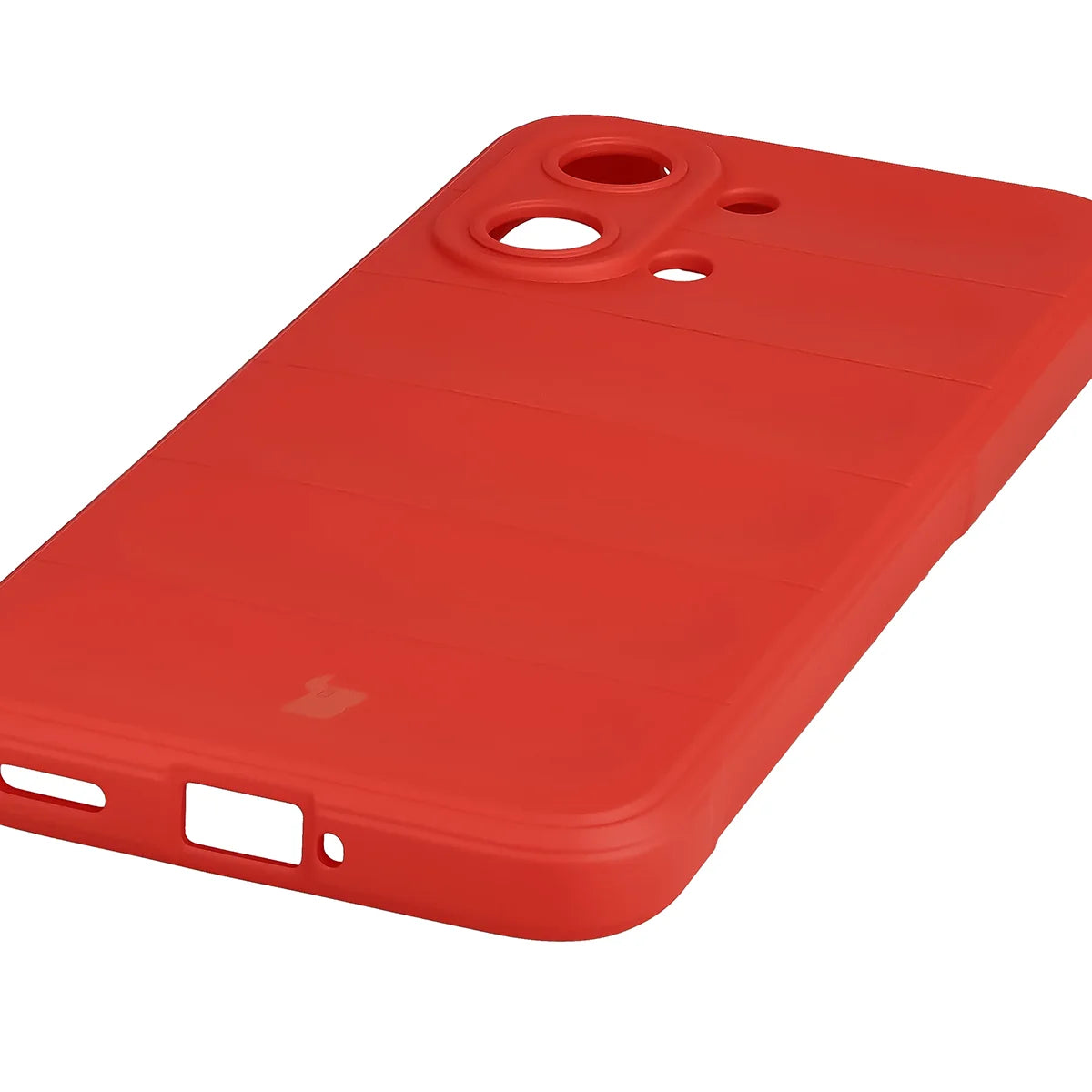 Robuste Handyhülle + gehärtetem Glas für Xiaomi POCO X8 Pro Max, Bizon Tur Pack, Rot