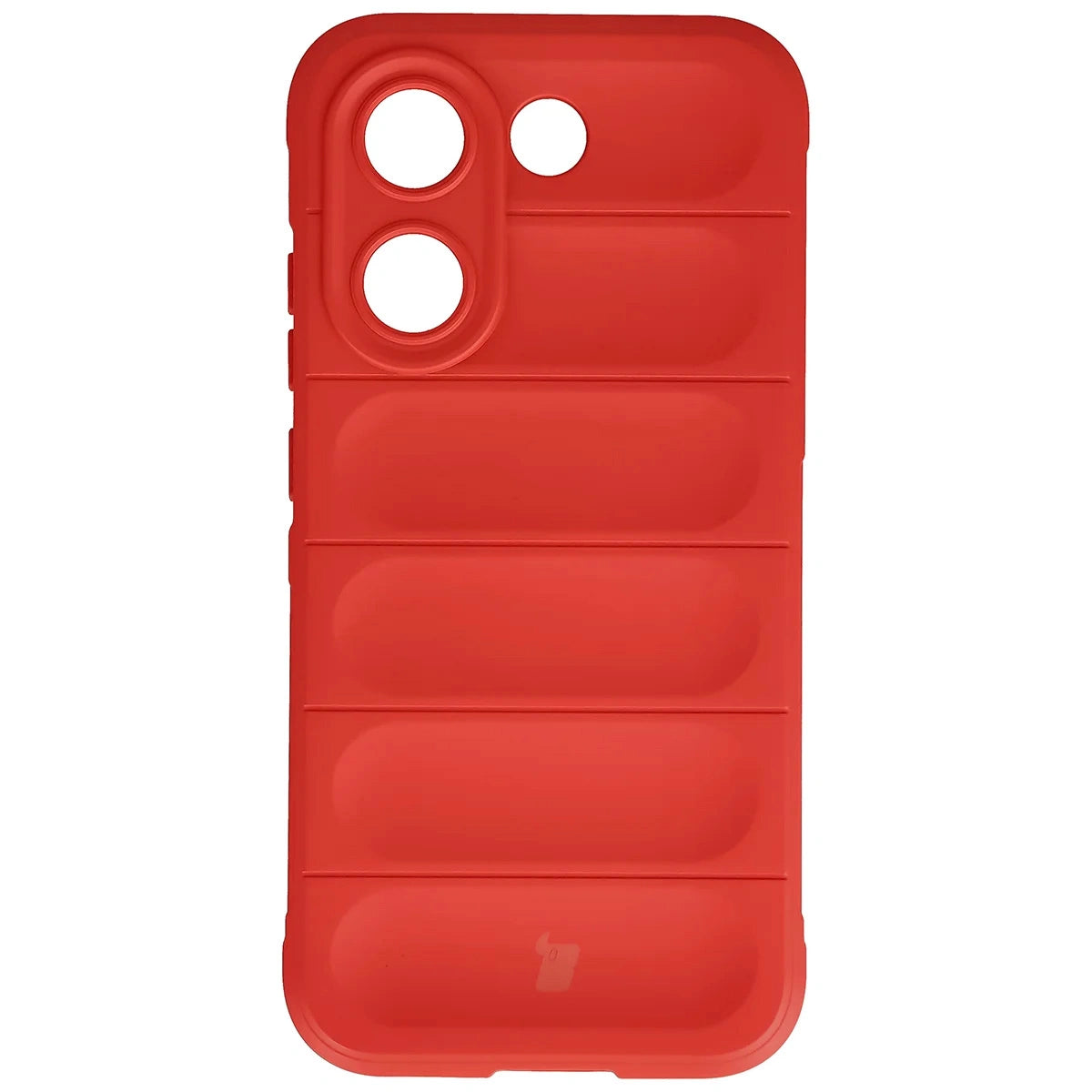 Robuste Handyhülle + gehärtetem Glas für Xiaomi POCO X8 Pro, Bizon Tur Pack, Rot