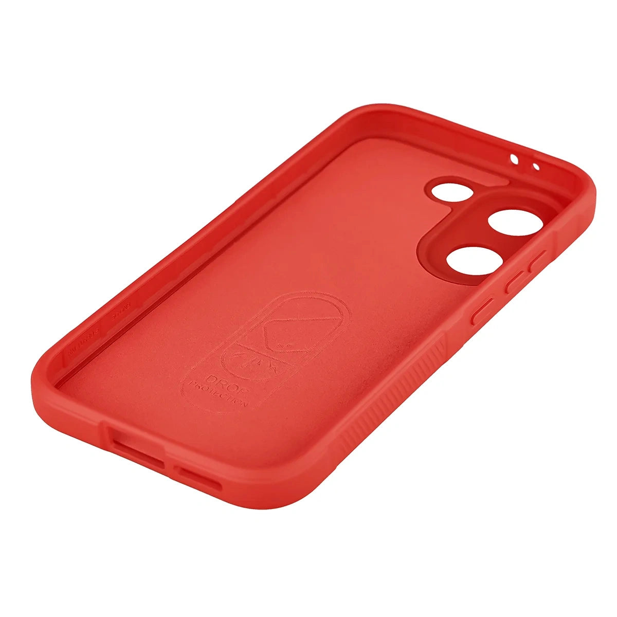 Robuste Handyhülle + gehärtetem Glas für Xiaomi POCO X8 Pro, Bizon Tur Pack, Rot