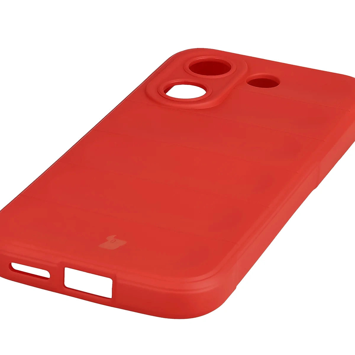 Robuste Handyhülle + gehärtetem Glas für Xiaomi POCO X8 Pro, Bizon Tur Pack, Rot