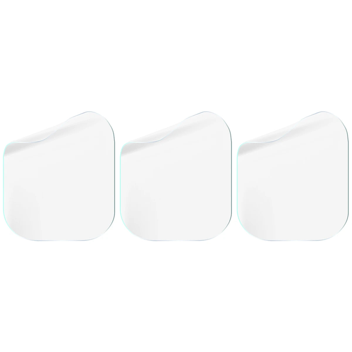 Schutzfolie für den Bildschirm für Apple Watch Series 12 46mm, Bizon Watch HydroFlex, 3 Stück (3/5)