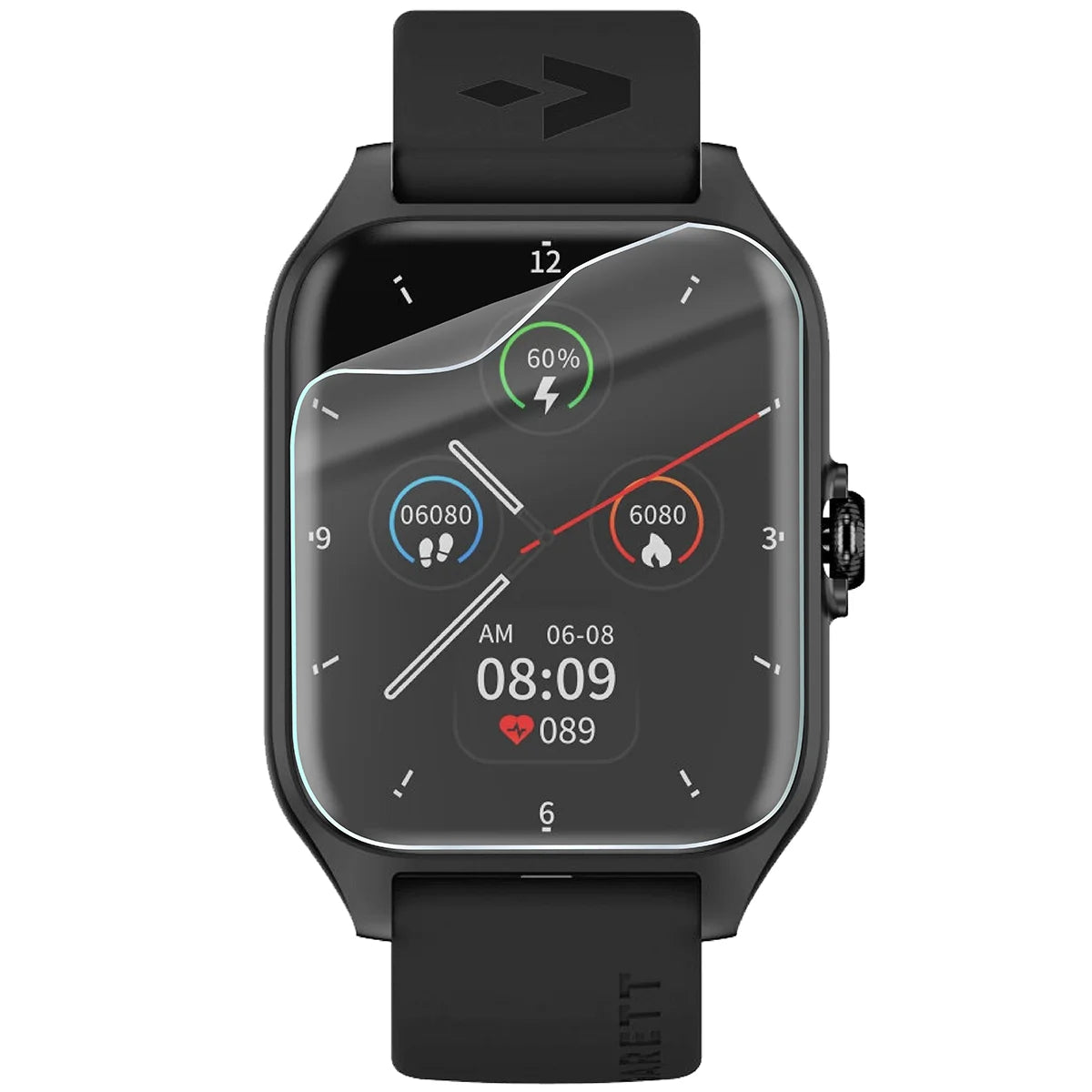 Schutzfolie für den Bildschirm für Garett GRC Activity 2, Bizon Watch HydroFlex, 3 Stück