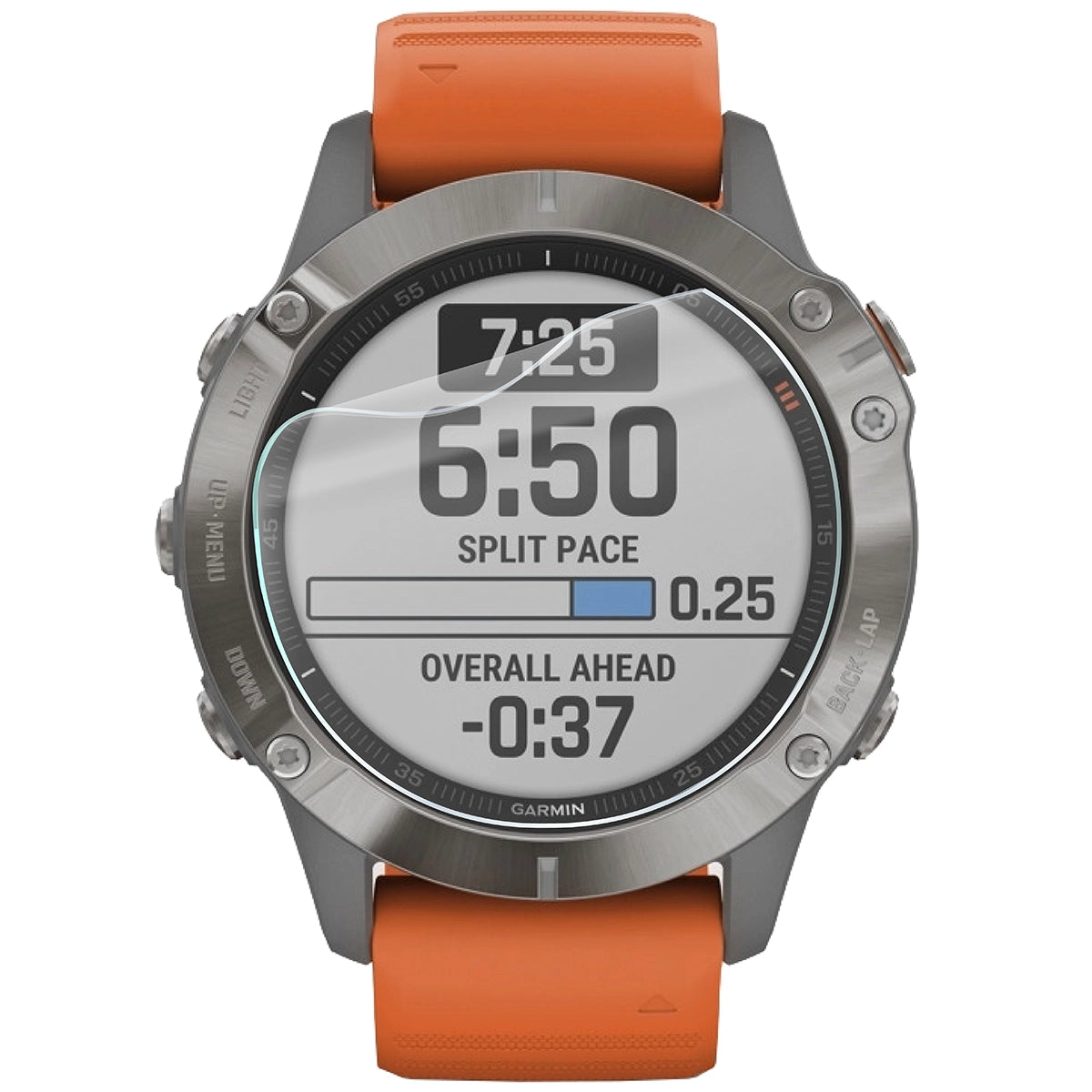 Schutzfolie für den Bildschirm für Garmin Fenix 6 / 6 Pro 47 mm, Bizon Watch HydroFlex, 3 Stück