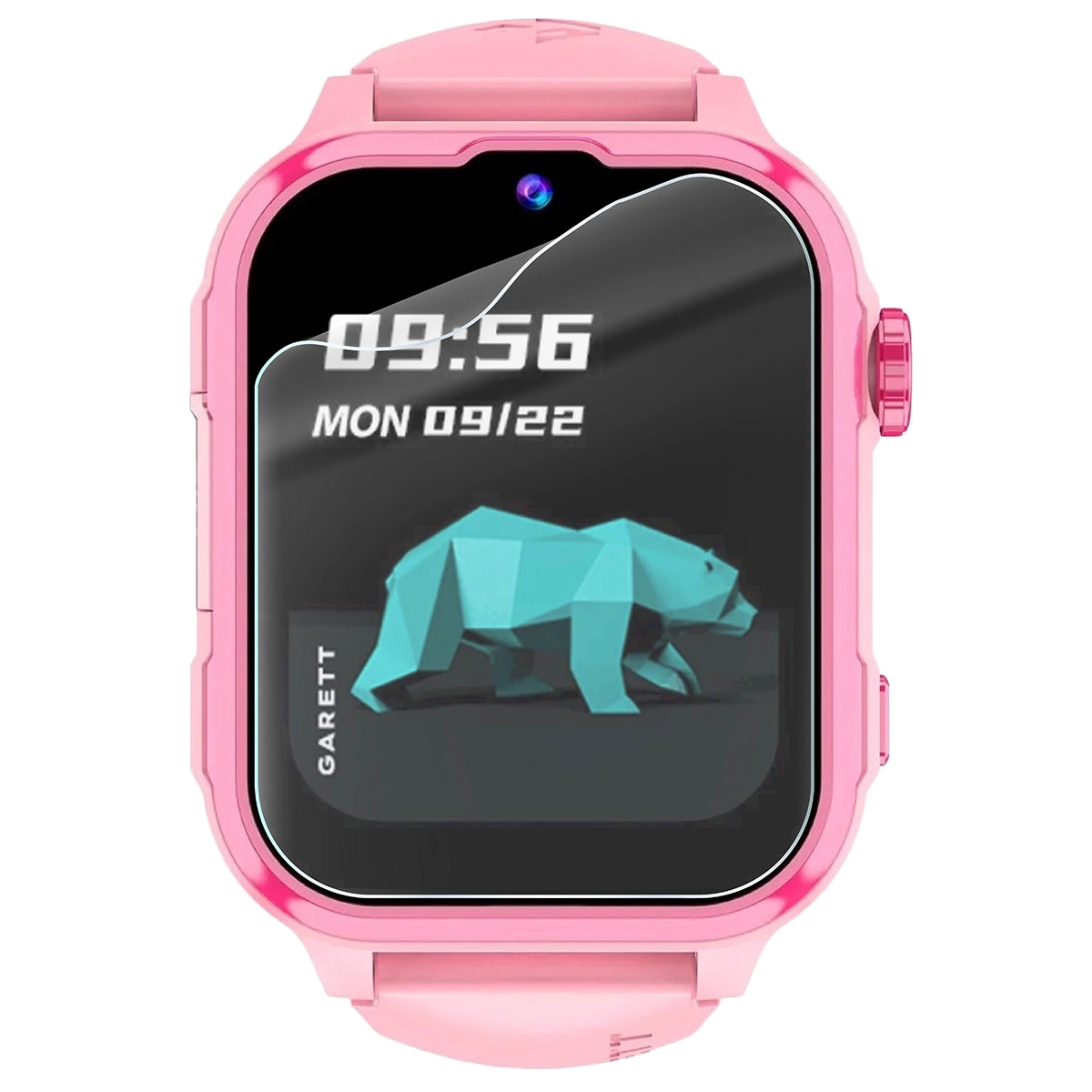 Schutzfolie für den Bildschirm für Garett Kids Hero Pro 4G, Bizon Watch HydroFlex, 3 Stück