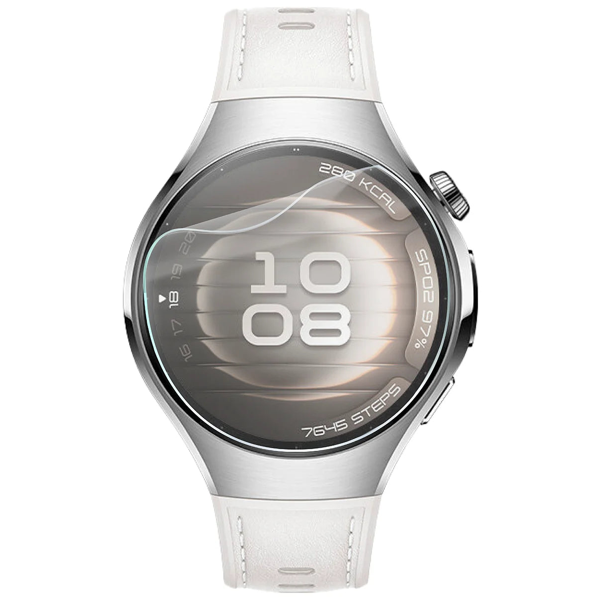Schutzfolie für den Bildschirm für Huawei Watch 5 42 mm, Bizon Watch HydroFlex, 3 Stück