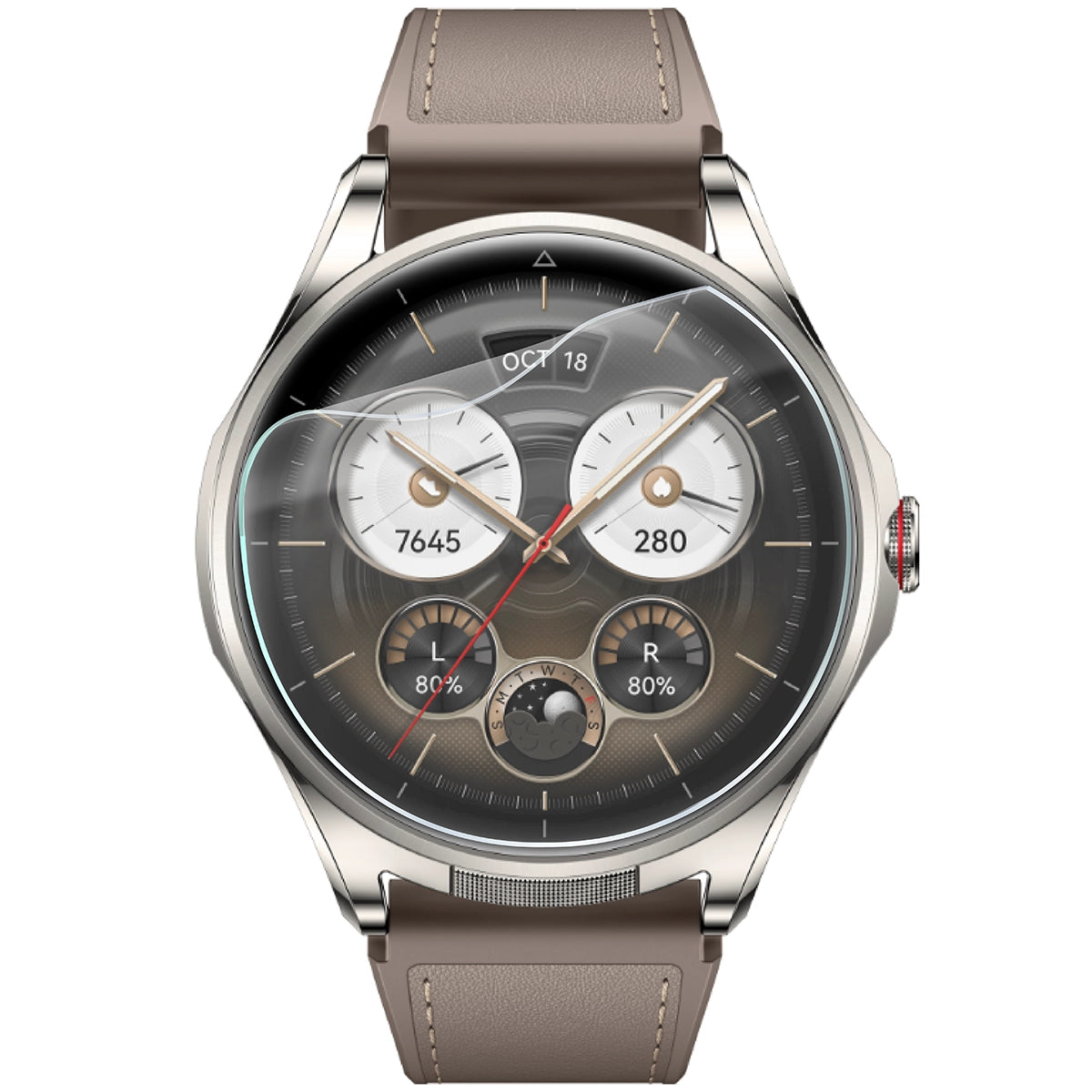 Schutzfolie für den Bildschirm für Huawei Watch Buds 2, Bizon Watch HydroFlex, 3 Stück