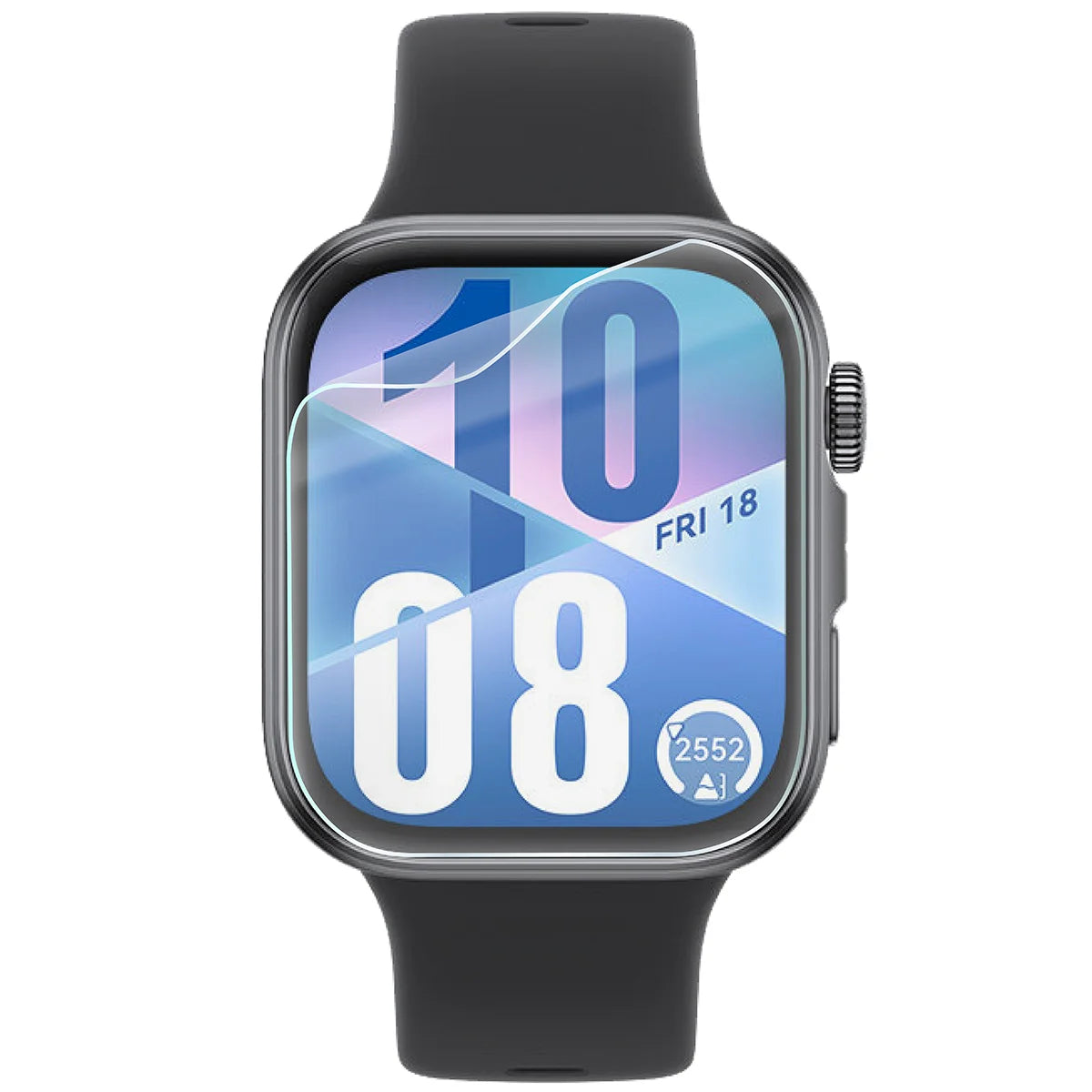 Schutzfolie für den Bildschirm für Huawei Watch Fit 4, Bizon Watch HydroFlex, 3 Stück