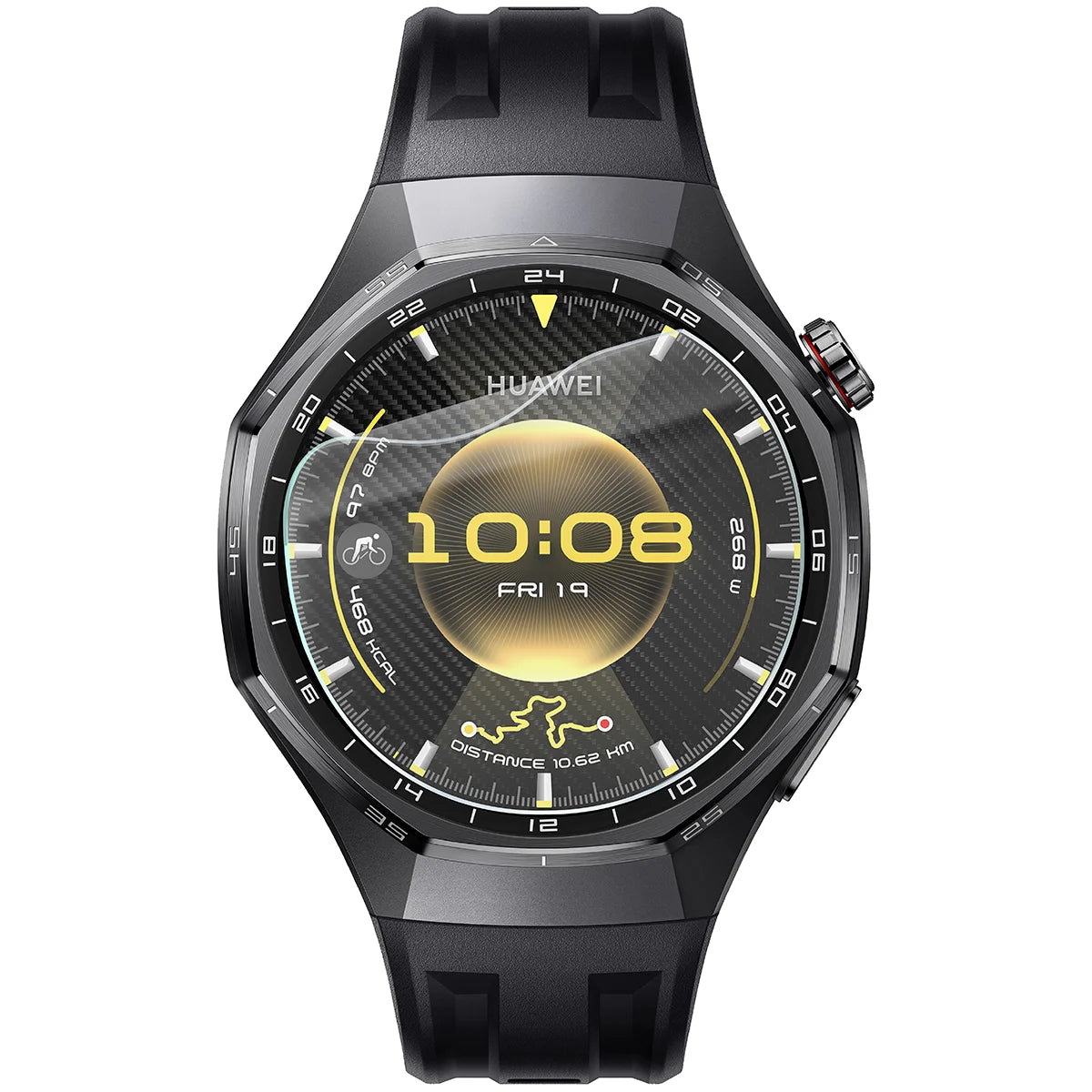 Schutzfolie für den Bildschirm für Huawei Watch GT6 Pro 46 mm, Bizon Watch HydroFlex, 3 Stück