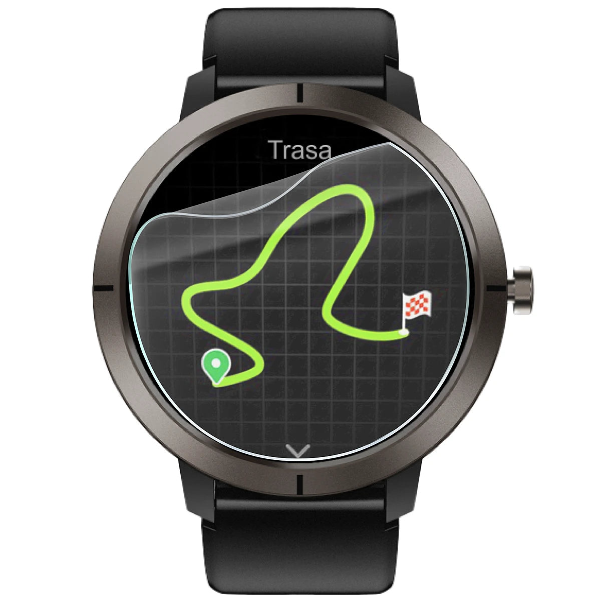 Schutzfolie für den Bildschirm für Nexano NX76 / DM76, Bizon Watch HydroFlex, 3 Stück (2/5)